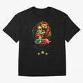 Moroccan Lion World Cup 2026 Design Oversized T-Shirt Celebrate the Magic of FIFA World Cup 2026 USA Canada Mexico Celebrating Haaland and Mbappe, Brazil, Portugal and Argentina Energy, Goal Celebration Energy, Supporter Heritage, Football Icons