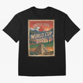 United 2026 World Cup ¨C Vintage North America Soccer Poster Oversized T-Shirt Bring a Vintage Feel to Global Football Passion for FIFA World Cup 2026 USA Canada Mexico, Built around Cristiano Ronaldo, Netherlands, Stadium Memories, Football