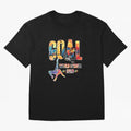 Goal World Soccer Championship 2026 Oversized T-Shirt Celebrate Golden Goal Energy in Match Day Hype around FIFA World Cup 2026, Messi, Argentina and Brazil, Football Passion, Legendary Performances, Festival Vibes and Supporter Community; Perfect