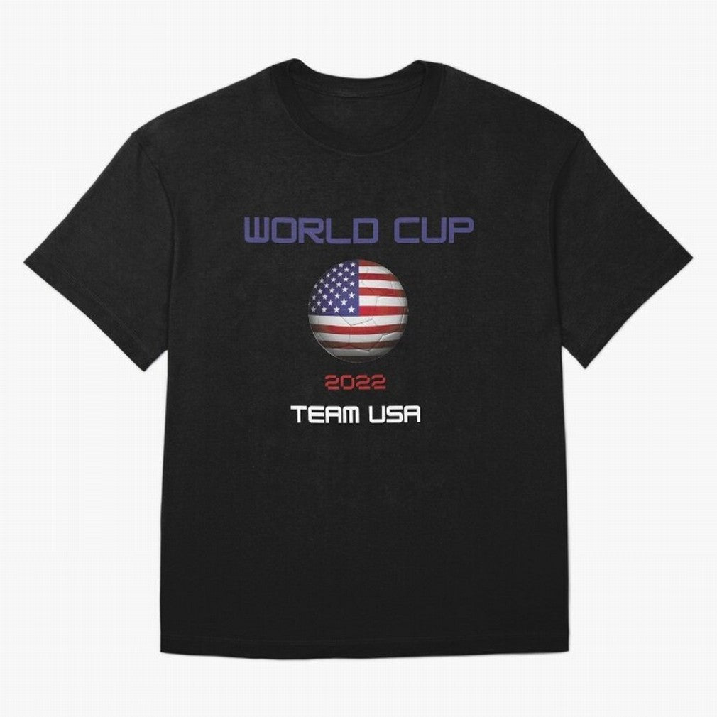 World cup 2022 Team USA Oversized T-Shirt Capture the FIFA World Cup 2026 Group Stage Journey through Neymar, Haaland and Cristiano Ronaldo Highlights, Brazil Pride, Stadium Memories, Football Loyalty, International Chants and Championship