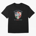 North America United Soccer 2026 Vintage Crest Oversized T-Shirt Bring World Football Passion into FIFA World Cup 2026 Group Stage Spirit, Capturing England, France and Netherlands, Neymar, Haaland and Cristiano Ronaldo, Soccer Culture, Superstar
