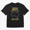 Socceroos World Cup 2022 Qatar Oversized T-Shirt Bring a Champion Mindset to FIFA World Cup 2026 USA Canada Mexico Driven by Mbappe, England, France and Netherlands Energy, Retro Football Energy, Iconic Rivalries, Trophy Chase Drama and Stadium