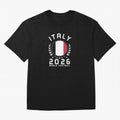 World Cup 2026 Italy Football Fan Italian Supporter T-Shirt_88563599 Oversized T-Shirt Bring Stadium Energy to FIFA World Cup 2026 Group Stage Spirit, with England and Germany, Cristiano Ronaldo, Haaland and CR7, Classic Soccer Heritage,