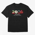 Football 2026 Usa Canada Mexico Oversized T-Shirt Fuel Your Fan Pride for FIFA World Cup 2026 Group Stage for Fans of Messi, Neymar and Mbappe and Portugal, Spain and Germany, Bringing Soccer Culture, Superstar Moments, National Team Dreams and