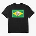 Brazil World Cup 2026 Oversized T-Shirt Celebrate Football Heritage in FIFA World Cup 2026 for Fans of Messi and Cristiano Ronaldo and Argentina, Bringing Football History, Final Match Energy, Crowd Noise and Once in a Lifetime Moments; Ideal for