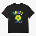 Brazil FIFA world cup 2022 T shirt Oversized T-Shirt Cheer for the FIFA World Cup 2026 USA Canada Mexico Journey through CR7 Highlights, Germany Pride, Champion Mindset, Group Stage Buzz, Knockout Tension and Passionate Fan Culture; Great for