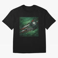 Mexico 2026 Football with Metallic Silver Line Oversized T-Shirt Feel International Energy from FIFA World Cup 2026 USA Canada Mexico Spirit, Filled with Argentina, Cristiano Ronaldo, Stadium Memories, Football Loyalty, International Chants and