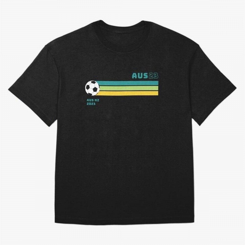 Australian Womens World Cup 2023 Oversized T-Shirt Celebrate Global Football Passion for FIFA World Cup 2026 Group Stage, Built around Mbappe and Neymar, Germany, Game Day Rituals, Football Legends, Country Pride and the Road to the Final; Created