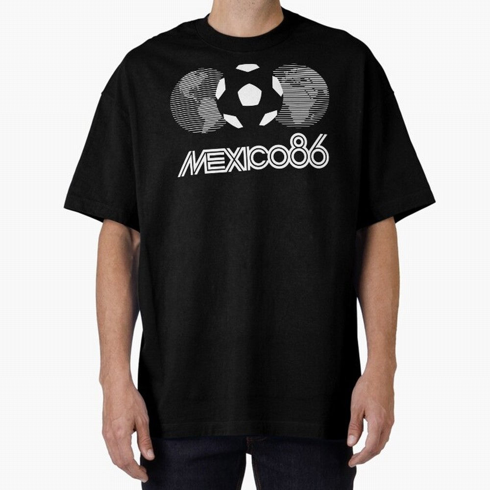 The World Cup Mexico 86 Oversized T-Shirt Live the Energy of FIFA World Cup 2026 Group Stage Spirit, Built around England, France and Netherlands, Mbappe and Neymar, Football Festival Excitement, Trophy Ambitions, Country Rivalries and Star Player