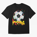 FOOTBALL 2024 Oversized T-Shirt Experience FIFA World Cup 2026 Celebrating Haaland, Spain Energy, Global Supporter Spirit, Legendary Goals, National Colors and Tournament Celebration; Great for Supporters Who Love Legendary Players, National Teams,