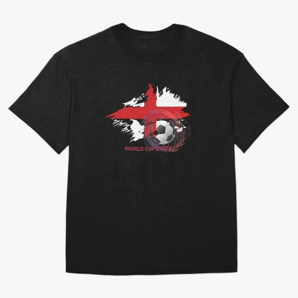 England World Cup 2022 Oversized T-Shirt Celebrate Unforgettable Nights in Match Day Hype around FIFA World Cup 2026 Group Stage, Haaland and Mbappe, Argentina, Worldwide Fan Energy, Dramatic Goals, Stadium Lights and Championship Celebrations;