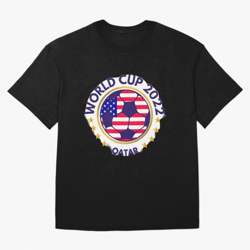 Usa World Cup Oversized T-Shirt Represent the Passion of FIFA World Cup 2026 Group Stage for Fans of Mbappe and France and Portugal, Bringing Goal Celebration Energy, Supporter Heritage, Football Icons and Worldwide Tournament Joy; Perfect for