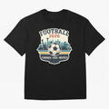 Football 2026 One World One Goal Oversized T-Shirt Follow the FIFA World Cup 2026 Journey through Neymar, Haaland and Cristiano Ronaldo Highlights, England, France and Netherlands Pride, Stadium Memories, Football Loyalty, International Chants and