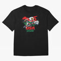 USA Canada Mexico Soccer Cup Oversized T-Shirt Stand with Match Day Hype around FIFA World Cup 2026 USA Canada Mexico, Neymar, Haaland and Cristiano Ronaldo, Netherlands, Supporter Pride, Iconic Celebrations, Legendary Names and Global Match Day