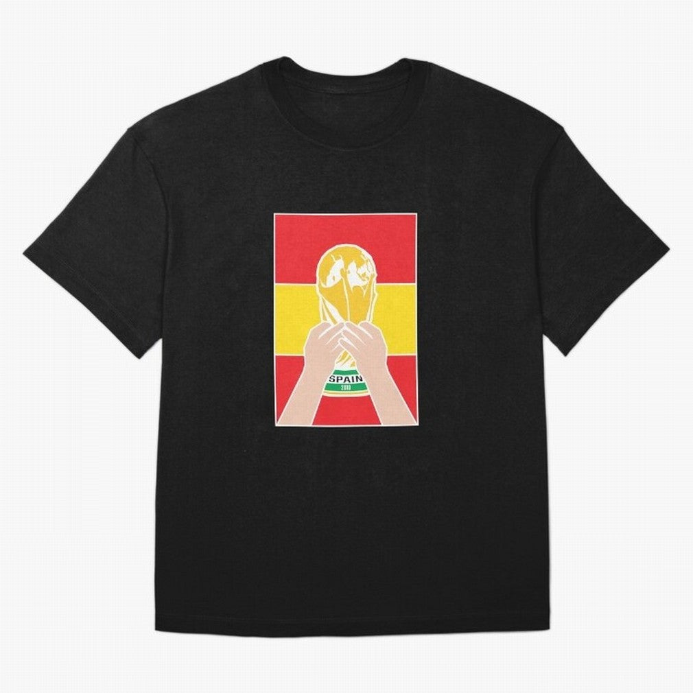 Champion Spain 2010 Oversized T-Shirt Bring International Match Energy to Match Day Hype around FIFA World Cup 2026, Haaland and Mbappe, Spain and Netherlands, Stadium Chants, National Pride, Trophy Dreams and Unforgettable Football Memories; Ideal