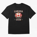 Front Print Canada Soccer World Cup 2026 - Canadian Fan Gift T-Shirt_84561562 Oversized T-Shirt Enjoy the Biggest Football Party of the FIFA World Cup 2026 Journey through CR7 Highlights, England Pride, Stadium Chants, National Pride, Trophy Dreams