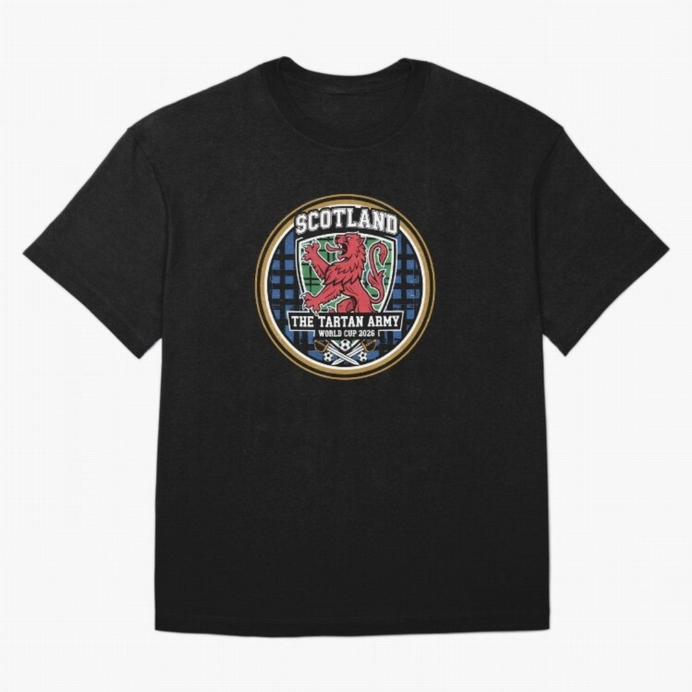 Scotland World Cup 2026 - Tartan Army Football Fan, USA Mexico Canada T-Shirt_84153647 Oversized T-Shirt Discover the FIFA World Cup 2026 Journey through Messi, Neymar and Mbappe Highlights, England, France and Netherlands Pride, Champion Mindset,