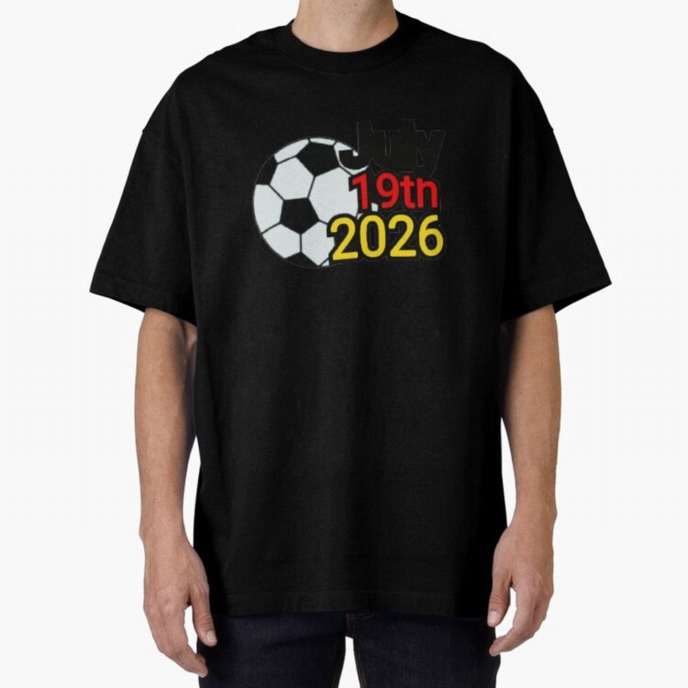 USA 2026- Germany Oversized T-Shirt Feel FIFA World Cup 2026 USA Canada Mexico Spirit, with Brazil, Neymar, Worldwide Fan Energy, Dramatic Goals, Stadium Lights and Championship Celebrations; Made for Collectors Who Enjoy Iconic Players, Country