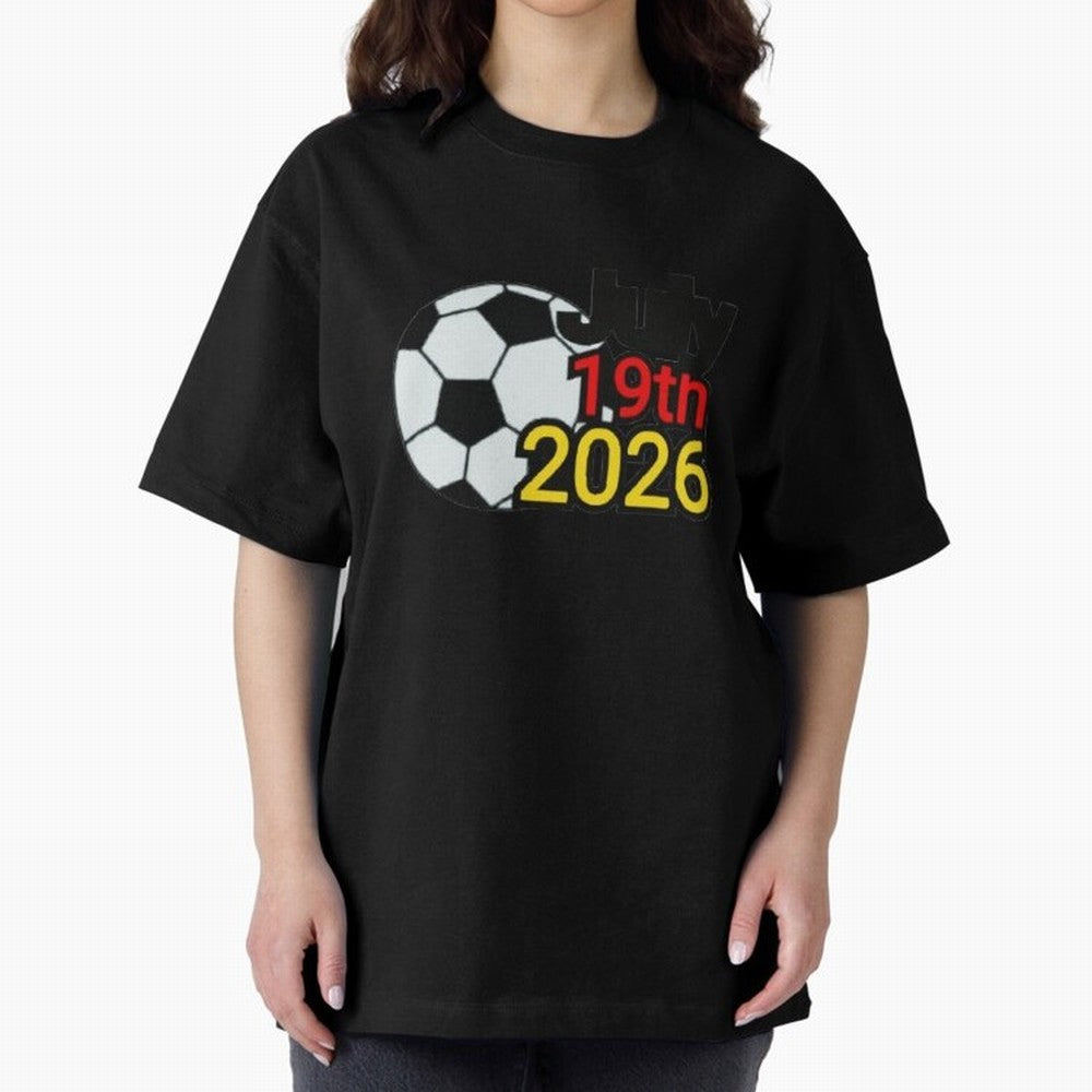 USA 2026- Germany Oversized T-Shirt Feel FIFA World Cup 2026 USA Canada Mexico Spirit, with Brazil, Neymar, Worldwide Fan Energy, Dramatic Goals, Stadium Lights and Championship Celebrations; Made for Collectors Who Enjoy Iconic Players, Country