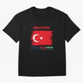 TURKEY WORLD CUP 2026 Oversized T-Shirt Bring World Football Passion into Global Football Passion for FIFA World Cup 2026, Featuring Haaland, France and Portugal, Global Supporter Spirit, Legendary Goals, National Colors and Tournament Celebration;