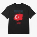 TURKEY WORLD CUP 2026 Oversized T-Shirt Bring Bold Fan Energy to FIFA World Cup 2026 USA Canada Mexico with Messi and Cristiano Ronaldo, Portugal Energy, Football Passion, Legendary Performances, Festival Vibes and Supporter Community; Ideal for