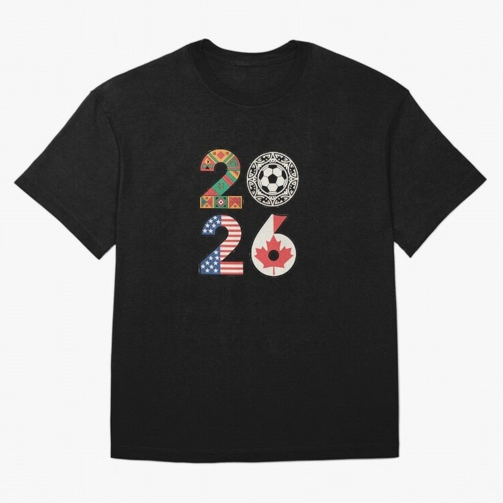 2026 Football Countries Design ¨C USA, Canada & Mexico Inspired Art Oversized T-Shirt Feel Global Football Passion for FIFA World Cup 2026, Featuring CR7, France and Portugal, Stadium Chants, National Pride, Trophy Dreams and Unforgettable Football
