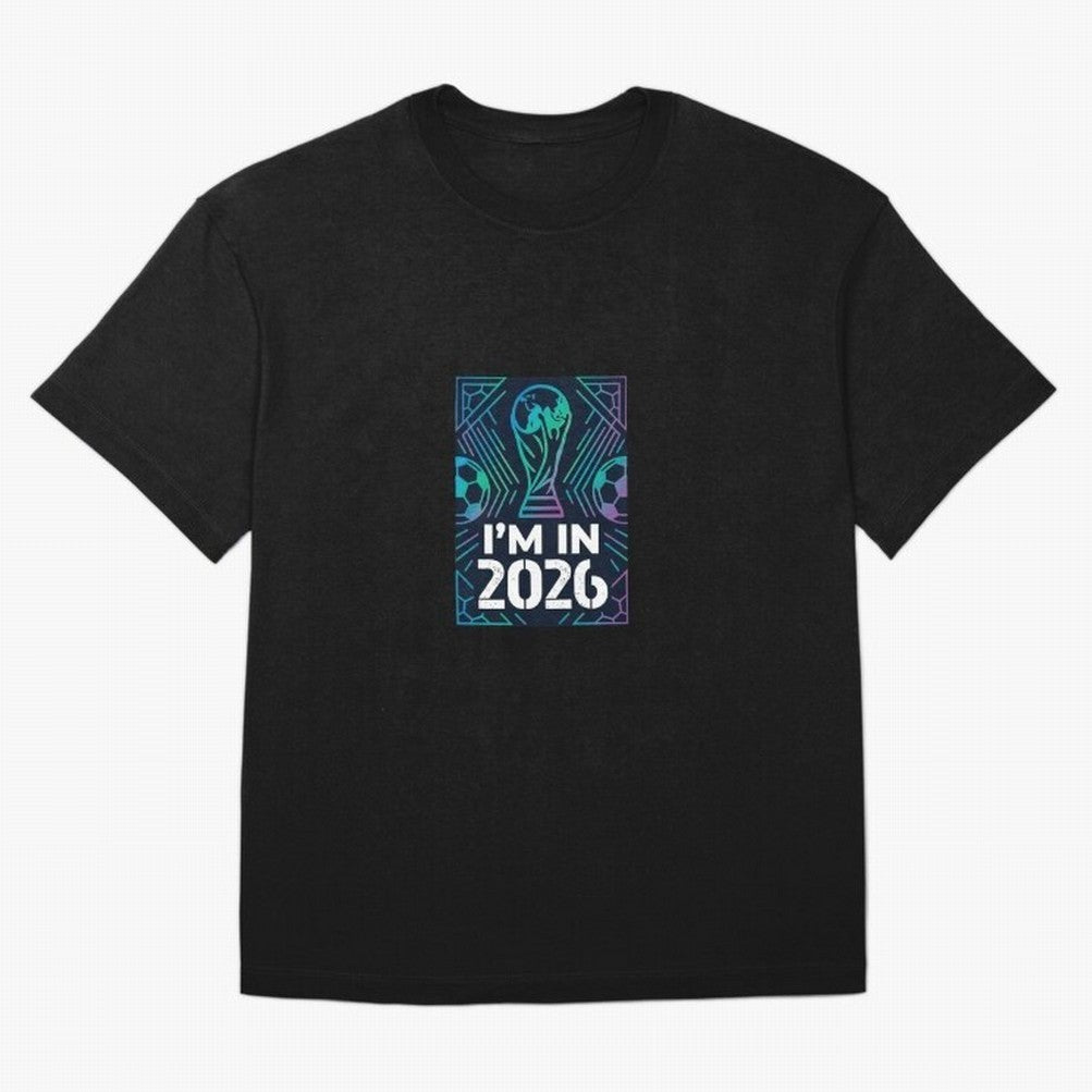 World Cup 2026 Oversized T-Shirt Celebrate Match Day Hype around FIFA World Cup 2026 Group Stage, Cristiano Ronaldo, Haaland and CR7, Germany, Global Supporter Spirit, Legendary Goals, National Colors and Tournament Celebration; Made for Die Hard