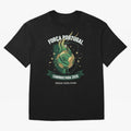 Portugal World Cup 2026 Fan Art Oversized T-Shirt Feel the Trophy Chase of FIFA World Cup 2026 Group Stage for Fans of Messi and Spain and Netherlands, Bringing Soccer Culture, Superstar Moments, National Team Dreams and Competitive Fire; Made for
