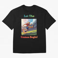 Let The Games Begin ¨C World Cup Soccer 2026 Oversized T-Shirt Celebrate Supporters United by Match Day Hype around FIFA World Cup 2026 USA Canada Mexico, Neymar, Haaland and Cristiano Ronaldo, Spain, Fan Favorite Moments, National Team Passion,