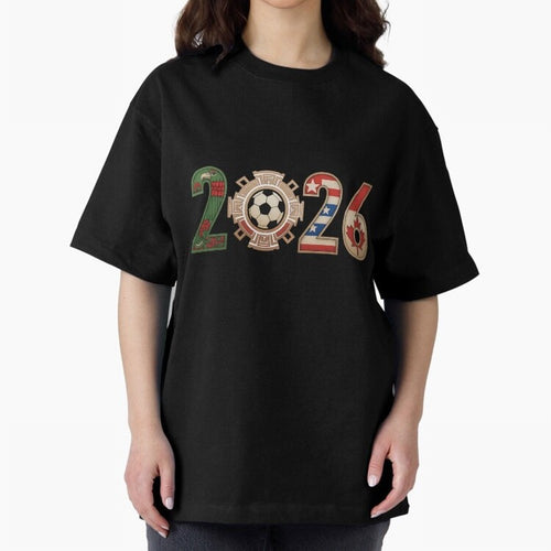 2026 Oversized T-Shirt Follow FIFA World Cup 2026 Group Stage Featuring Cristiano Ronaldo, Haaland and CR7, Portugal, Spain and Germany Energy, Sports Nostalgia, International Competition, Famous Players and Unforgettable Victories; Made for
