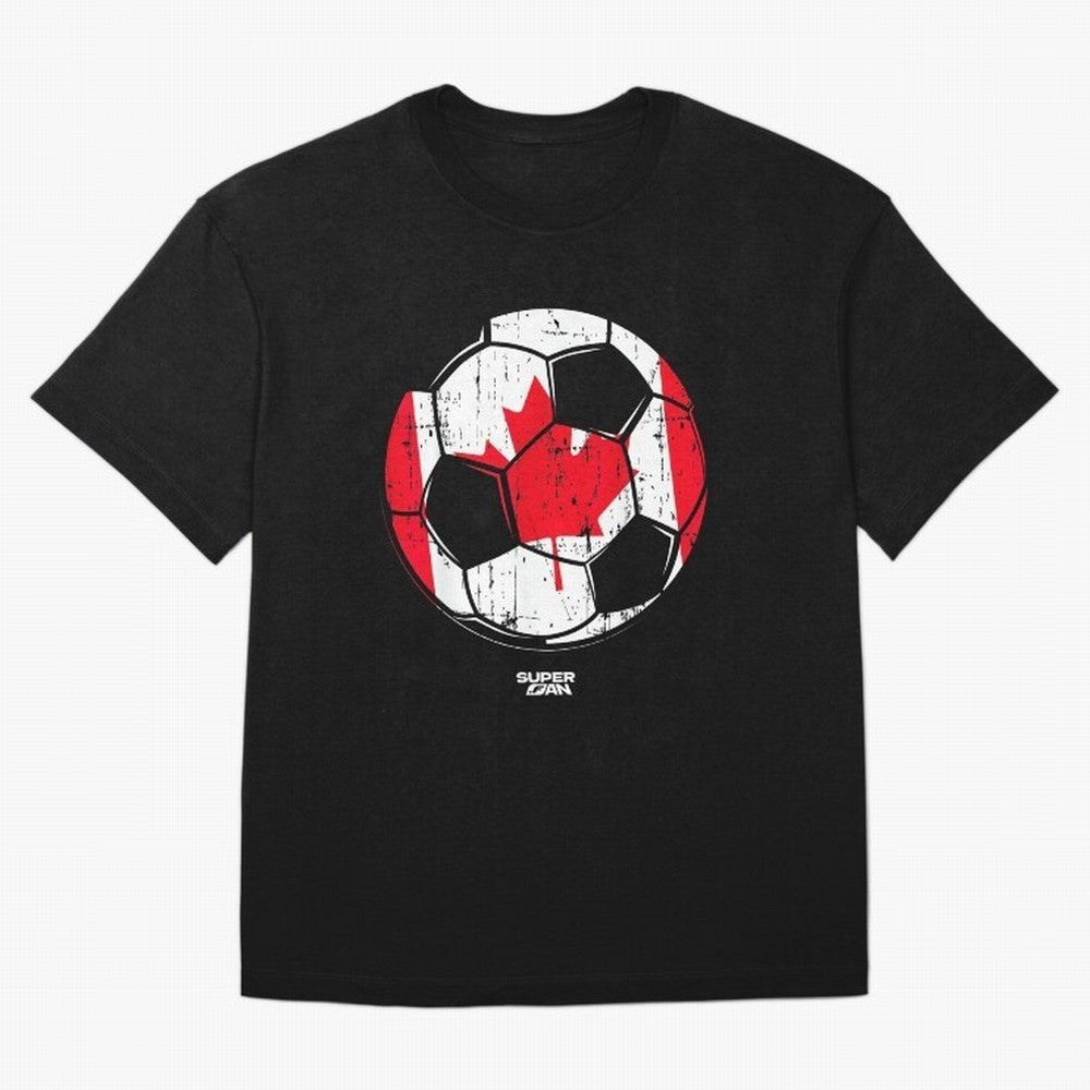 2026 Canada Soccer Fan World Cup Oversized T-Shirt Follow Every Goal of Match Day Hype around FIFA World Cup 2026, CR7 and Messi, Argentina, Supporter Pride, Iconic Celebrations, Legendary Names and Global Match Day Energy; Ideal for Football Dads,