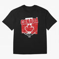2026 Canada Soccer Fan World Cup Oversized T-Shirt Celebrate Fan Favorites in Global Football Passion for FIFA World Cup 2026 USA Canada Mexico, Driven by Cristiano Ronaldo, Haaland and CR7, Argentina, France and Brazil, Retro Football Energy,