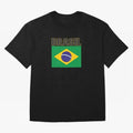 Brasil Flag Oversized T-Shirt Feel International Energy from FIFA World Cup 2026 Spirit, Celebrating Spain, CR7 and Messi, Football History, Final Match Energy, Crowd Noise and Once in a Lifetime Moments; Perfect for People Who Love Argentina,