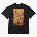 Festival Celebration with Soccer and Beer Oversized T-Shirt Honor FIFA World Cup 2026 Group Stage for Fans of Mbappe and Argentina, Bringing Sports Nostalgia, International Competition, Famous Players and Unforgettable Victories; Perfect for