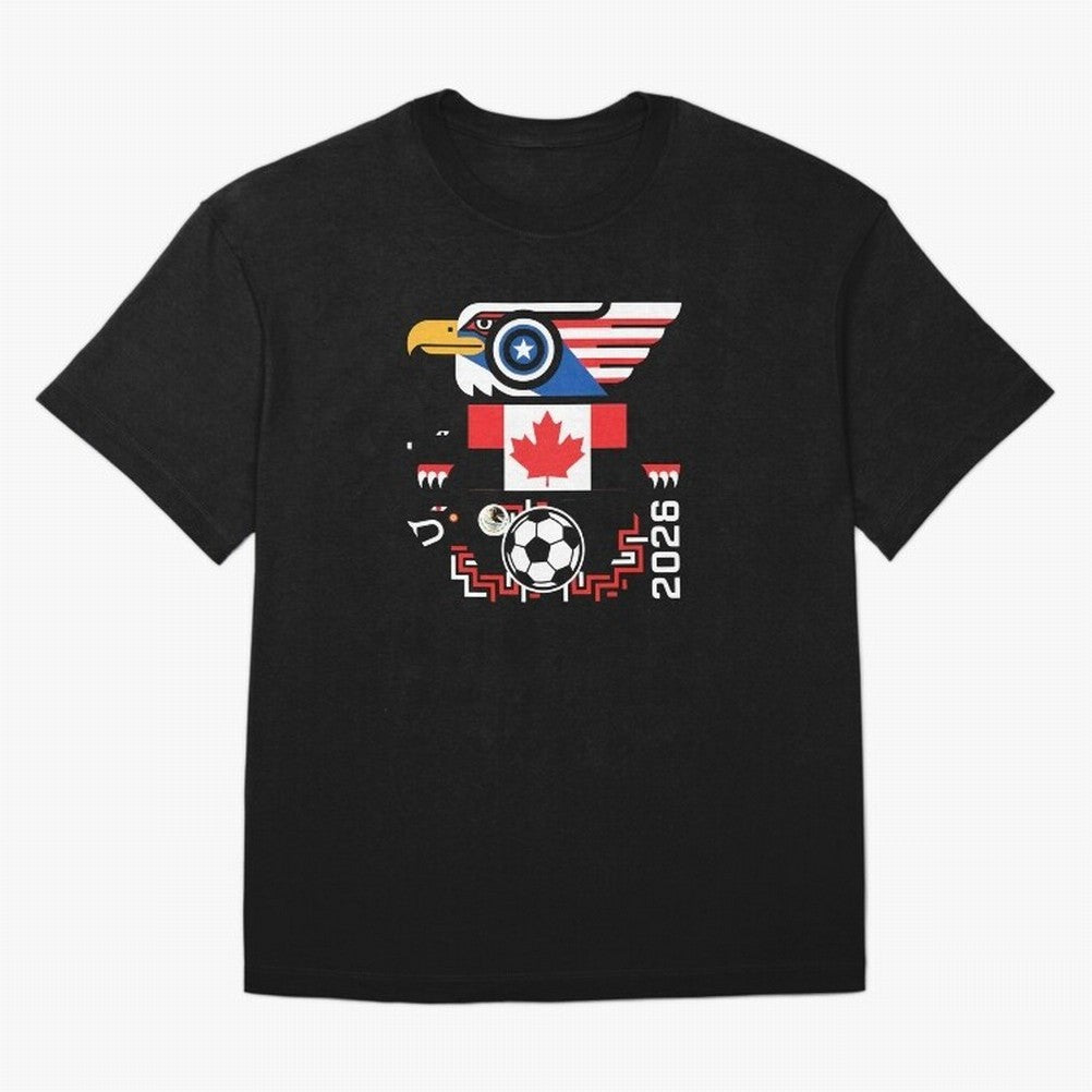 North America Spirit Cup 2026 T-Shirt_82734510 Oversized T-Shirt Elevate Match Day Hype around FIFA World Cup 2026 Group Stage, Neymar, Argentina, Soccer Culture, Superstar Moments, National Team Dreams and Competitive Fire; Perfect for People Who