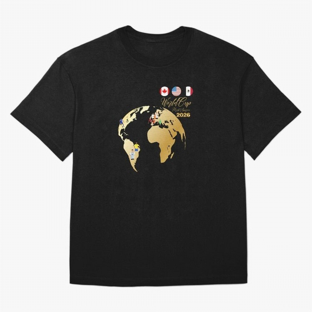 World Cup 2026 T-Shirt_70890629 Oversized T-Shirt Celebrate the Stars of FIFA World Cup 2026 USA Canada Mexico Spirit, Made for Brazil, Messi and Cristiano Ronaldo, Fan Favorite Moments, National Team Passion, Big Match Drama and Soccer History;