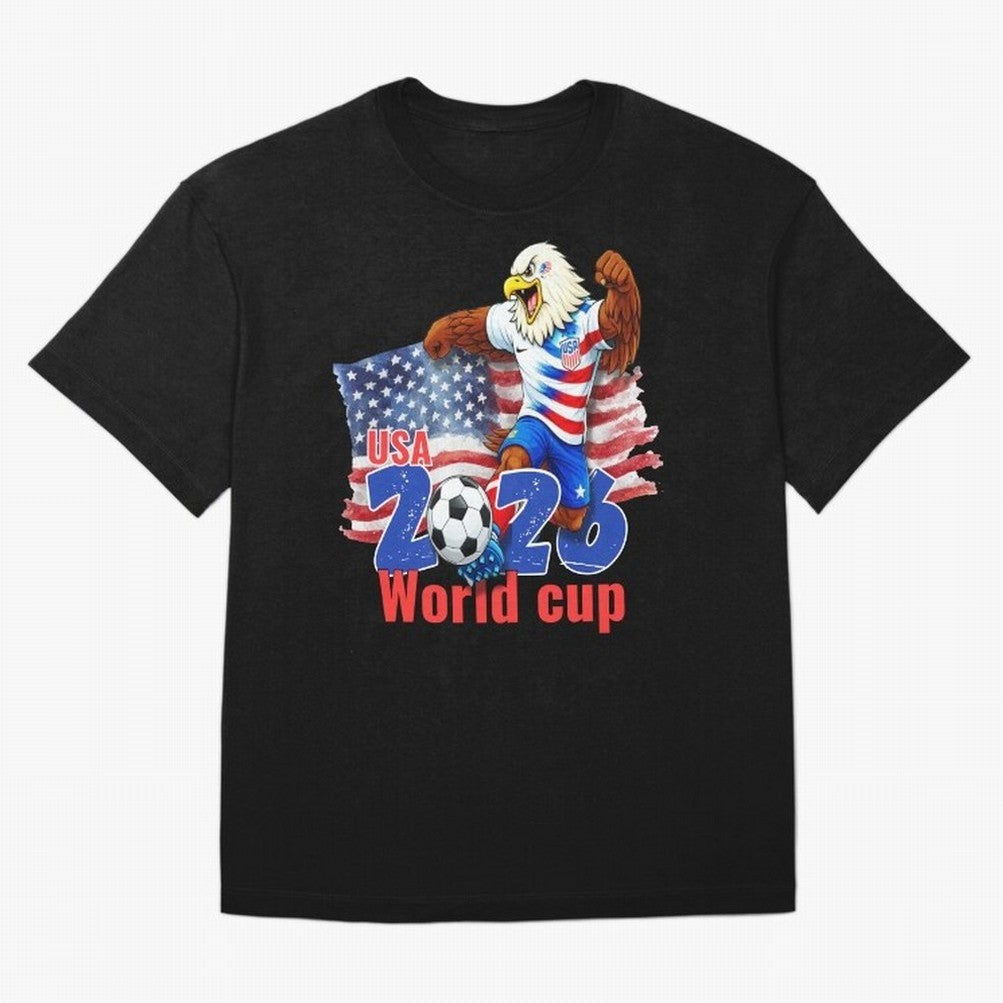 USA 2026 WORLD CUP Oversized T-Shirt Stand Proud for FIFA World Cup 2026 Capturing Neymar, Netherlands Energy, Retro Football Energy, Iconic Rivalries, Trophy Chase Drama and Stadium Atmosphere; Built for Supporters Chasing Trophy Dreams, Final