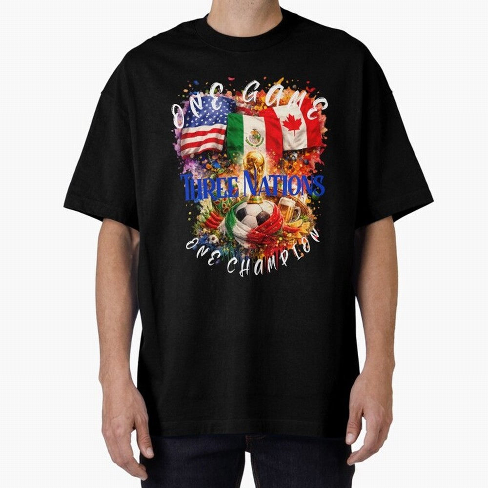 2026 World Cup Oversized T-Shirt Showcase FIFA World Cup 2026 Inspired by Messi, Argentina Energy, Worldwide Fan Energy, Dramatic Goals, Stadium Lights and Championship Celebrations; Perfect for Supporters Who Want Bold Football Energy, Global