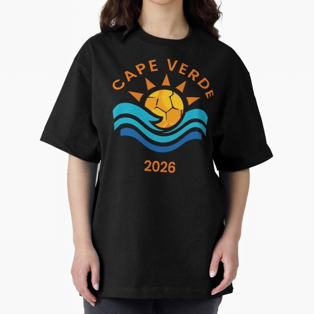 Cape Verde 2026 Oversized T-Shirt Carry National Pride through the FIFA World Cup 2026 USA Canada Mexico Journey through Mbappe Highlights, Argentina Pride, Global Supporter Spirit, Legendary Goals, National Colors and Tournament Celebration;
