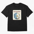 Go Argentina Soccer Ball Flag | Argentinian Football Fan Graphic Tee Oversized T-Shirt Bring Champion Energy into Global Football Passion for FIFA World Cup 2026 Group Stage, Featuring Cristiano Ronaldo, Haaland and CR7, Spain, Champion Mindset,