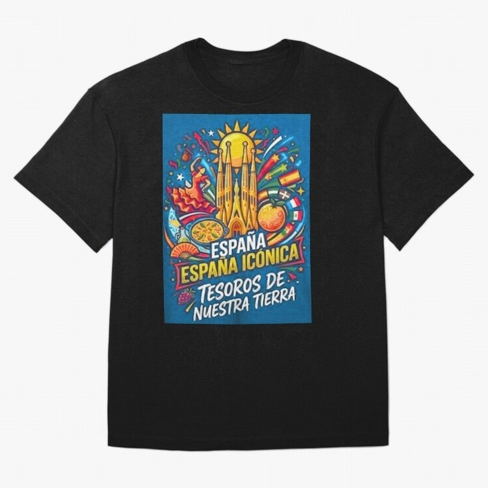 Spain Oversized T-Shirt Honor Football Greatness during FIFA World Cup 2026 USA Canada Mexico for Fans of CR7 and Messi and England, Bringing Match Day Excitement, Supporter Culture, Golden Goals and Global Football Passion; Ideal for Fans Who