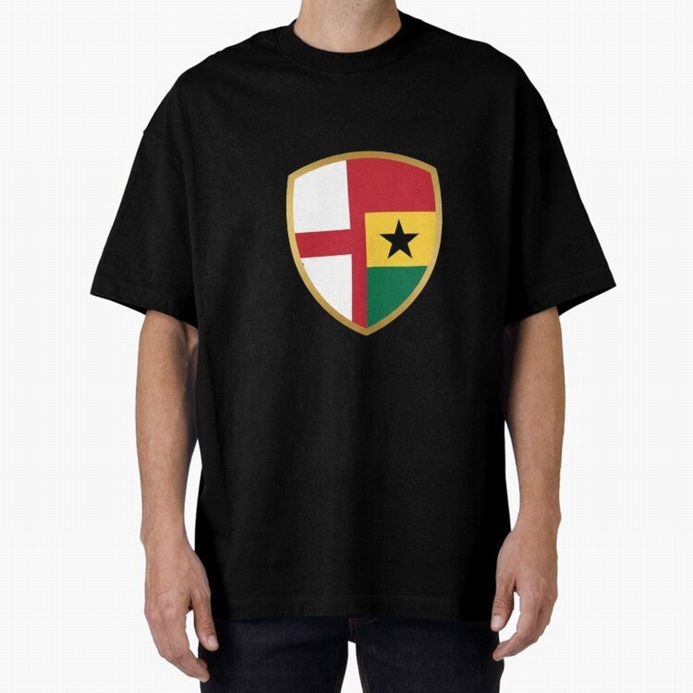 FIFA World Cup - England v Ghana Oversized T-Shirt Feel International Energy from the FIFA World Cup 2026 Journey through Messi, Neymar and Mbappe Highlights, Spain and Netherlands Pride, Stadium Chants, National Pride, Trophy Dreams and