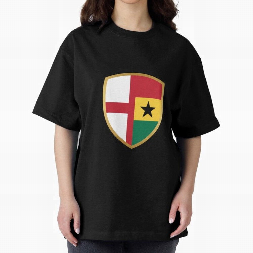 FIFA World Cup - England v Ghana Oversized T-Shirt Feel International Energy from the FIFA World Cup 2026 Journey through Messi, Neymar and Mbappe Highlights, Spain and Netherlands Pride, Stadium Chants, National Pride, Trophy Dreams and