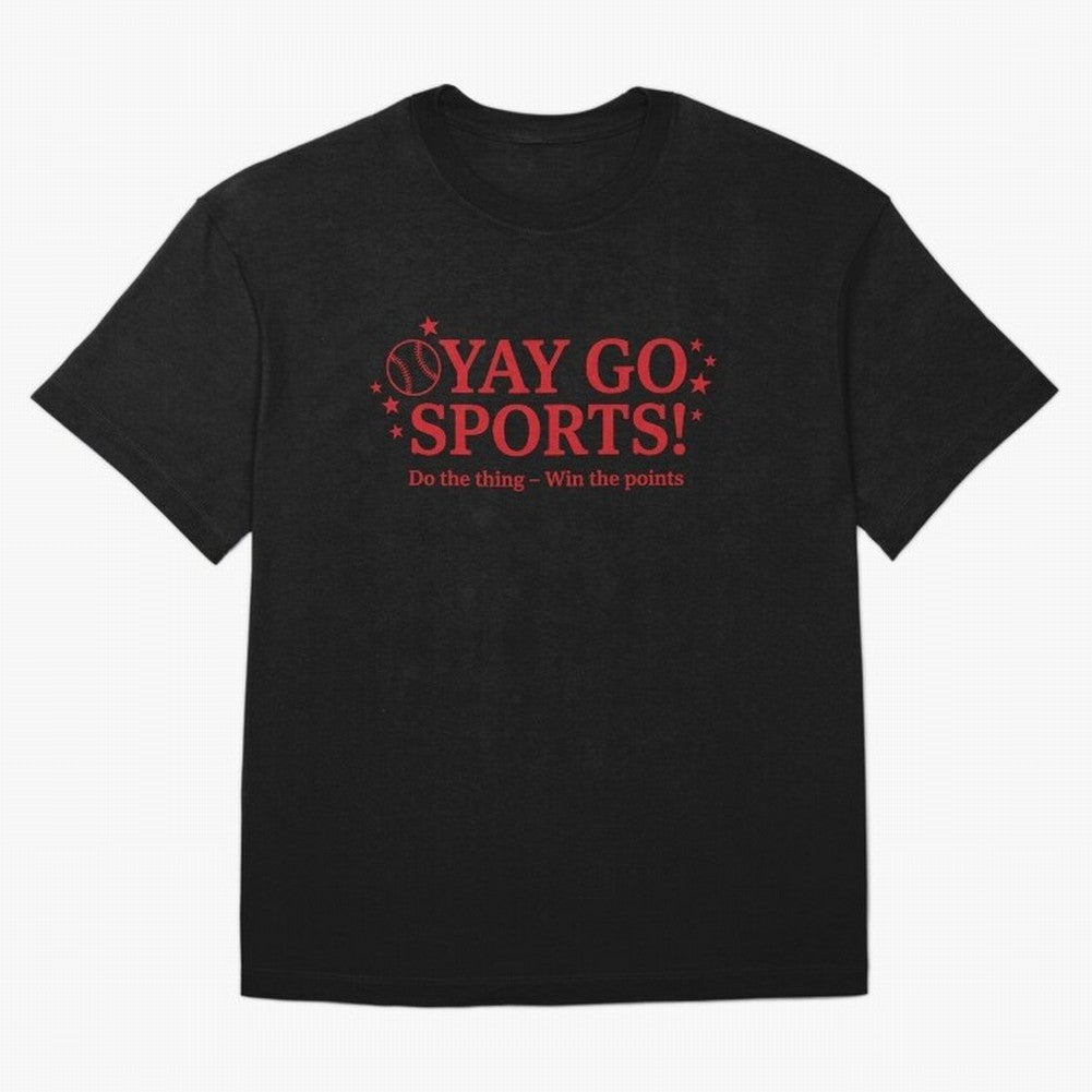 Yay Go Sports Oversized T-Shirt Represent the Passion of Global Football Passion for FIFA World Cup 2026 USA Canada Mexico, Connected to Messi, Neymar and Mbappe, Spain and Netherlands, Stadium Chants, National Pride, Trophy Dreams and