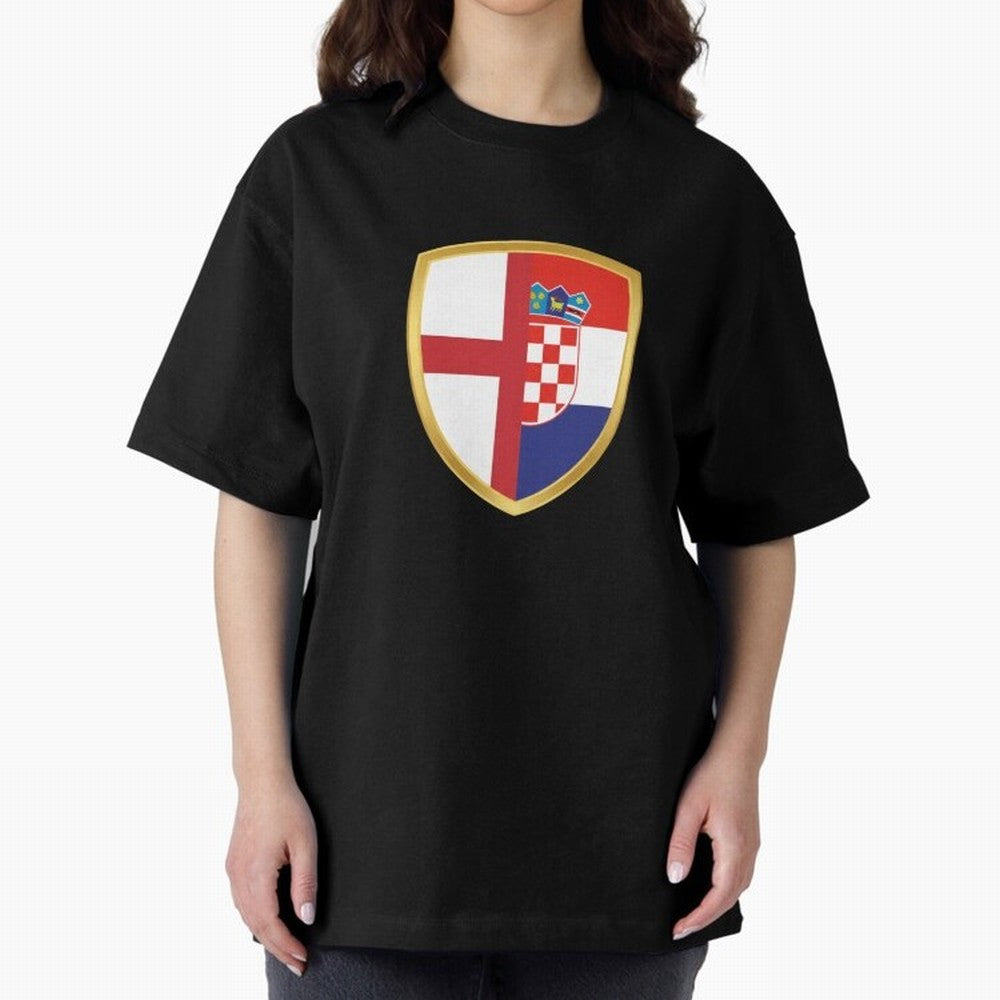 FIFA World Cup - England v Croatia Oversized T-Shirt Show Your Tournament Heart for FIFA World Cup 2026 USA Canada Mexico Highlighting Messi, CR7 and Mbappe, Brazil Energy, Stadium Chants, National Pride, Trophy Dreams and Unforgettable Football