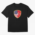 FIFA World Cup -USA v Turkiye Oversized T-Shirt Follow FIFA World Cup 2026 Group Stage for Fans of Mbappe and Argentina, Bringing Stadium Memories, Football Loyalty, International Chants and Championship Tradition; Great for Supporters Who Love