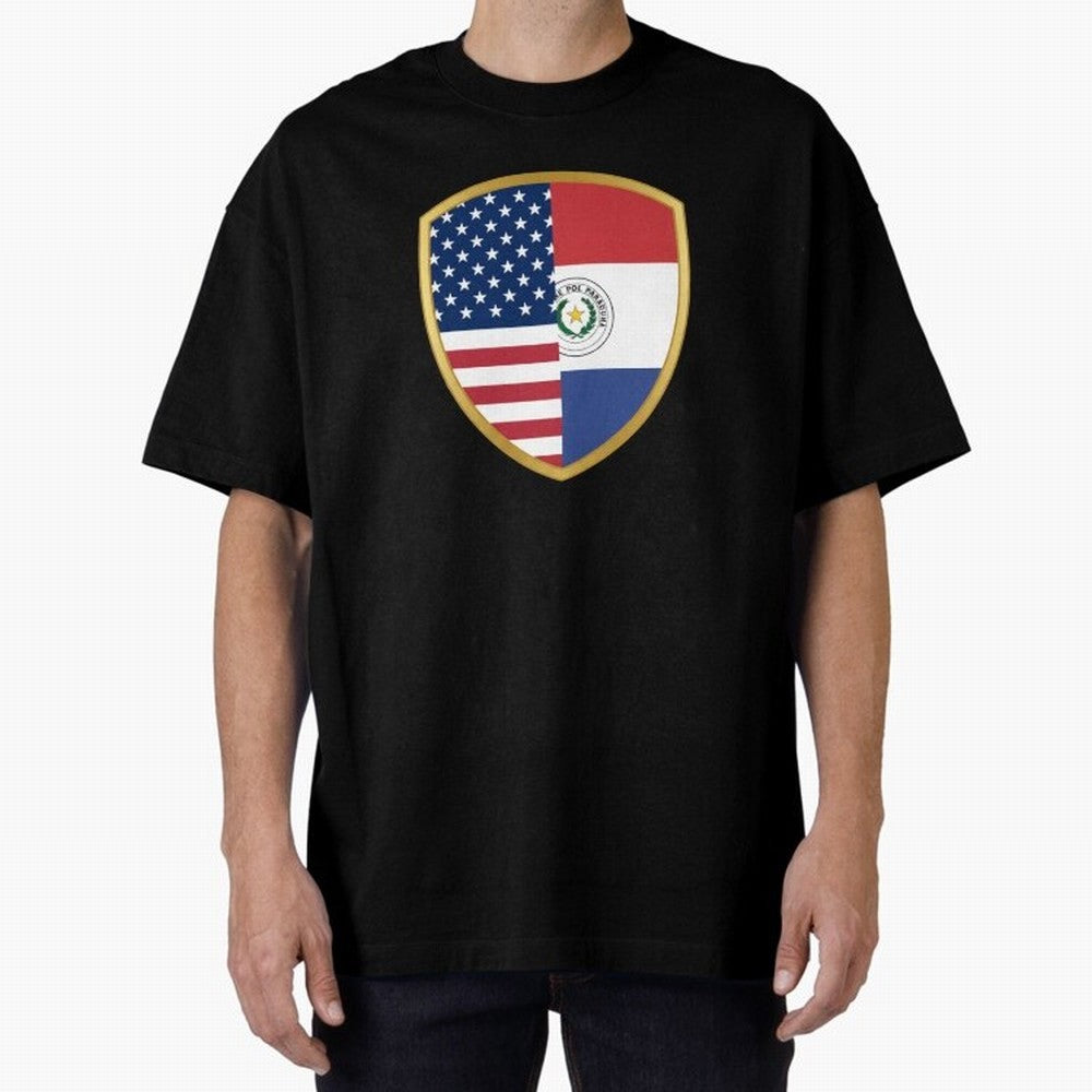 FIFA World Cup -USA v Paraguay Oversized T-Shirt Honor Champions and Dreams in Global Football Passion for FIFA World Cup 2026, Highlighting Messi, CR7 and Mbappe, Argentina, Tournament Hype, Historic Matchups, Family Viewing Parties and Global