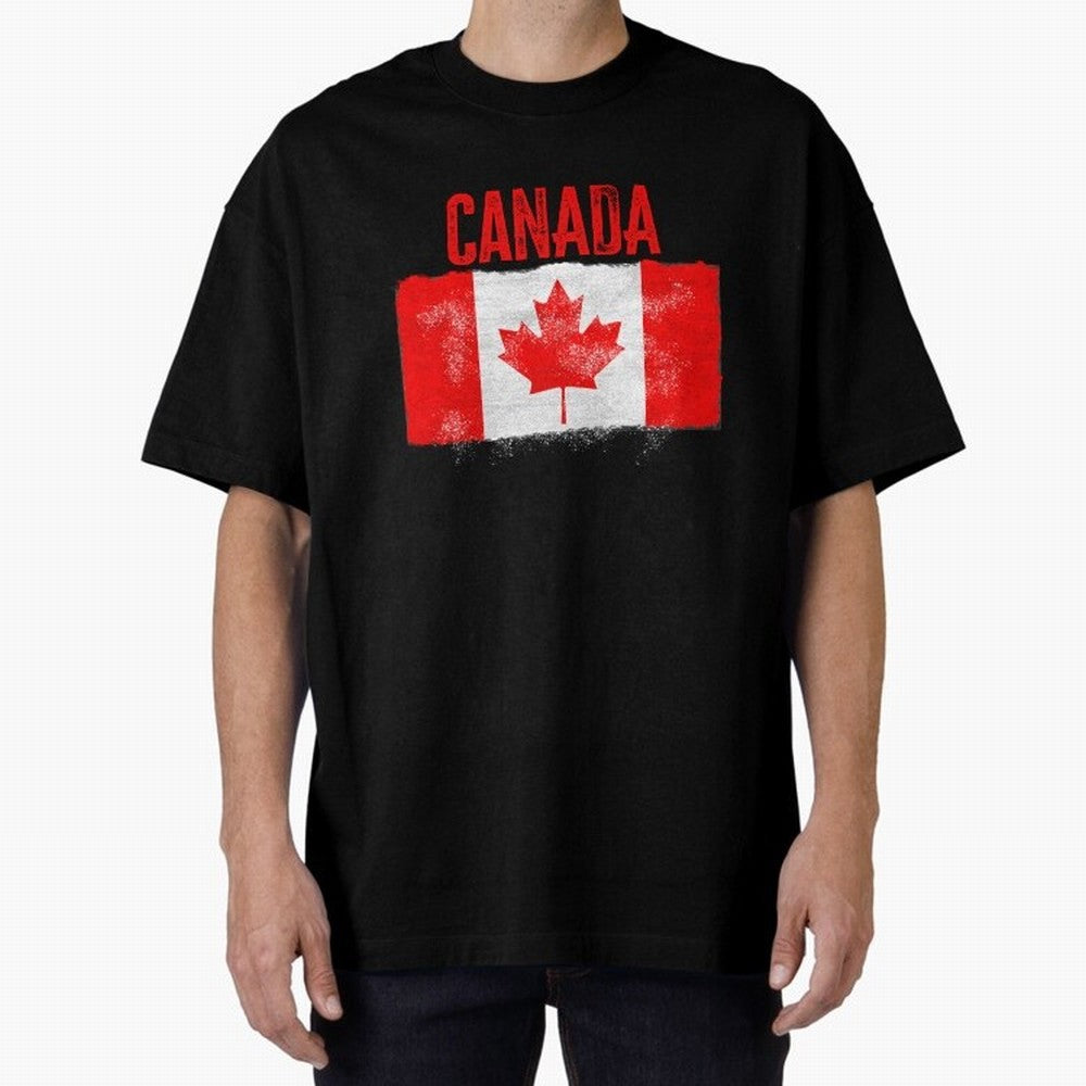 Canada Oversized T-Shirt Represent Fans Who Live for FIFA World Cup 2026 Group Stage Spirit, Featuring England and Germany, Messi, CR7 and Mbappe, Stadium Memories, Football Loyalty, International Chants and Championship Tradition; Great for Watch