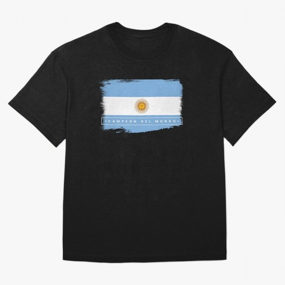 Argentina Campe¨®n del Mundo Oversized T-Shirt Enjoy the Biggest Football Party of FIFA World Cup 2026 USA Canada Mexico Made for Mbappe, Portugal, Spain and Germany Energy, Championship Spirit, Famous Goals, Roaring Crowds and International