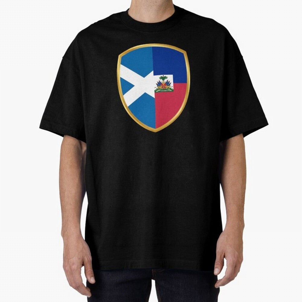 Copy of FIFA World Cup -Scotland v Haiti Oversized T-Shirt Live for the Drama of FIFA World Cup 2026 Group Stage for Fans of Mbappe and Neymar and Spain and Netherlands, Bringing Champion Mindset, Group Stage Buzz, Knockout Tension and Passionate